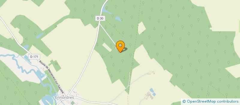 localisation de l'entreprise SCI LA BROSSETTE  ENNORDRES