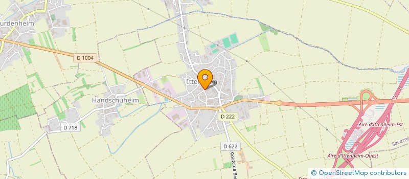 localisation de l'entreprise SCI LA BRUCHE I  ITTENHEIM