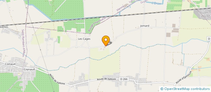 localisation de l'entreprise SCI LA BRULA  ANNEYRON