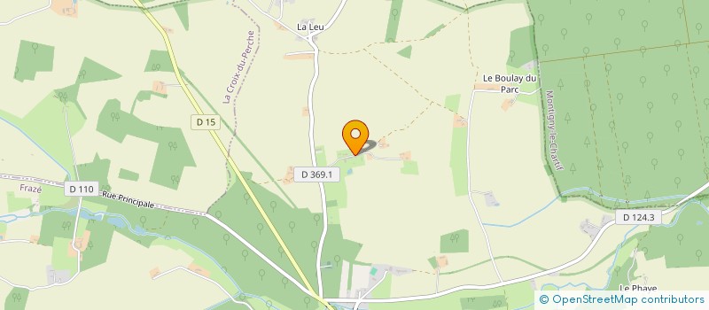 localisation de l'entreprise SCI LA BRULONNERIE  FRAZE