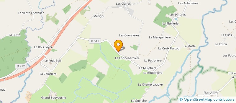 localisation de l'entreprise SCI LA BRUMANCIERE à SAINT-LEGER-SUR-SARTHE