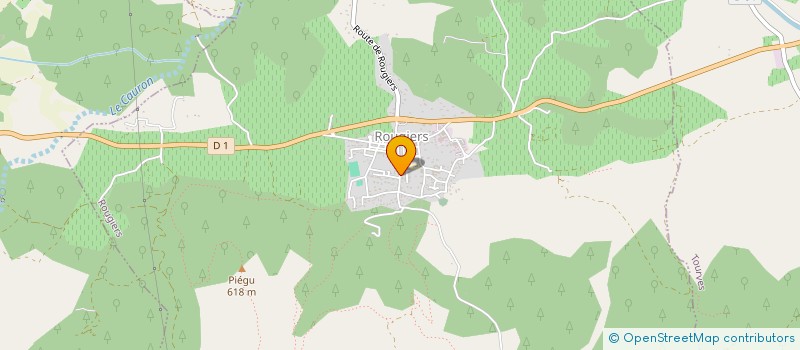 localisation de l'entreprise SCI LA BRUMAR à CHATEAUDOUBLE