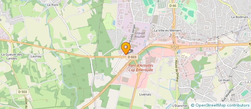 localisation de l'entreprise SCI LA BRUNAIS - TOULOUSE  DINARD