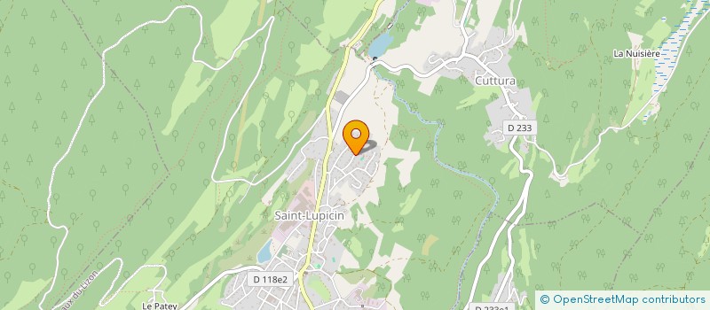 localisation de l'entreprise SCI LA BRUSSE  COTEAUX DU LIZON