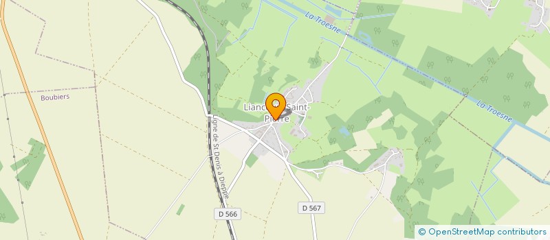 localisation de l'entreprise SCI LA BRUXELLOISE  SERANS