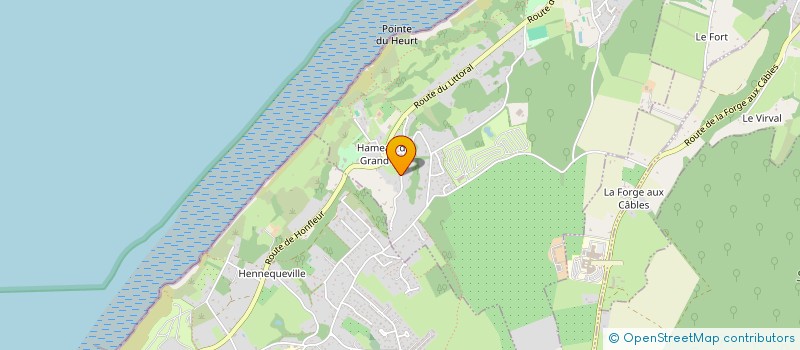 localisation de l'entreprise SCI LA BRUYERE  VILLERVILLE