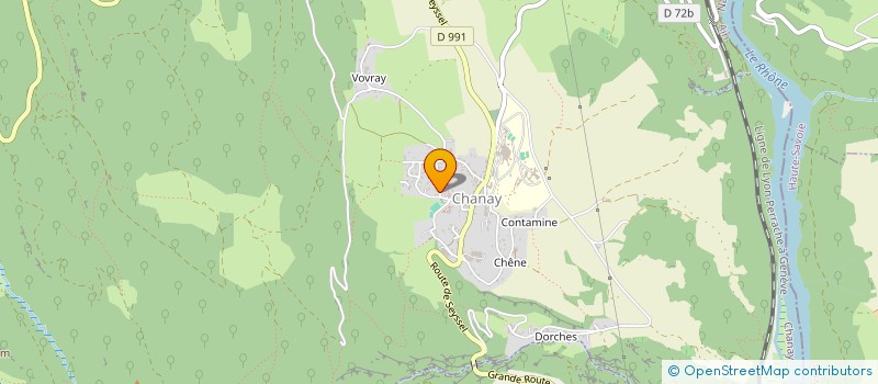 localisation de l'entreprise SCI LA BRUYERE  CHANAY