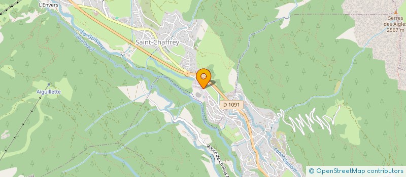 localisation de l'entreprise SCI LA BRUYERE  SAINT-CHAFFREY