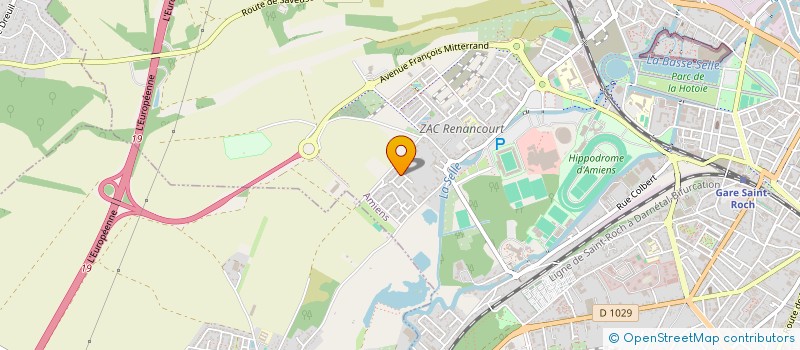 localisation de l'entreprise SCI LA BRUYERE à AMIENS