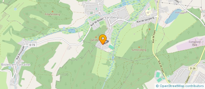 localisation de l'entreprise SCI LA BRUYERE  VARSBERG