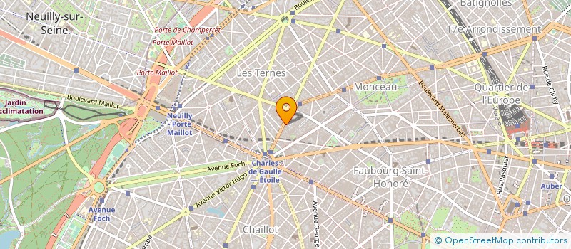 localisation de l'entreprise SCI LA BRUYERE  PARIS