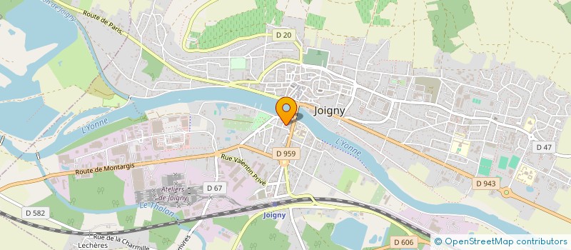 localisation de l'entreprise SCI LA BUCHE à CHAMPLAY