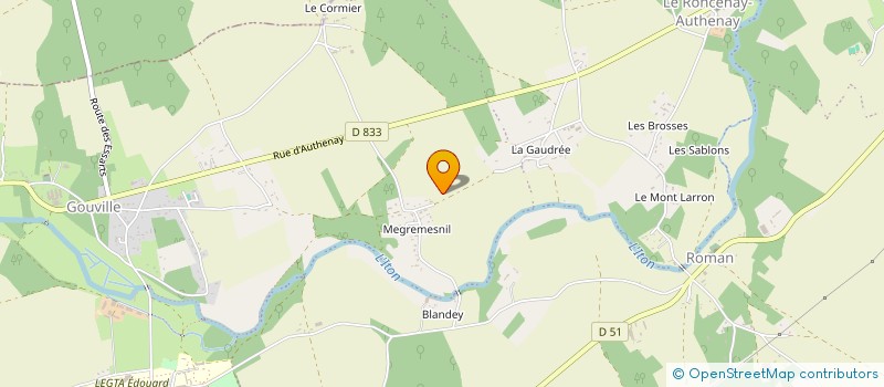 localisation de l'entreprise SCI LA BUISSONNIERE à SYLVAINS-LES-MOULINS