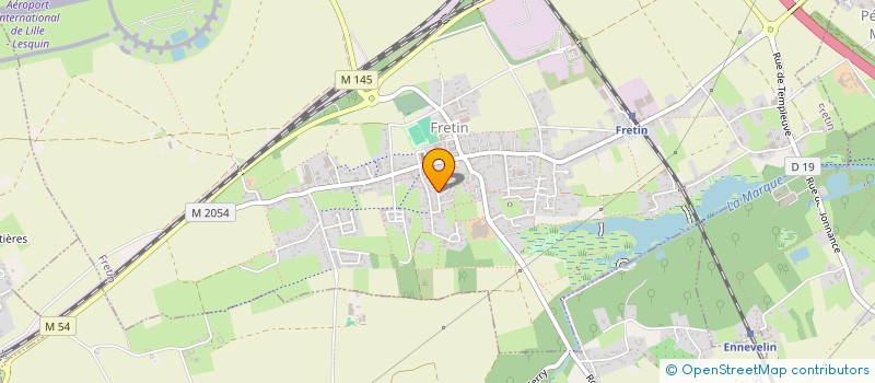 localisation de l'entreprise SCI LA BUISSONNIERE à FRETIN