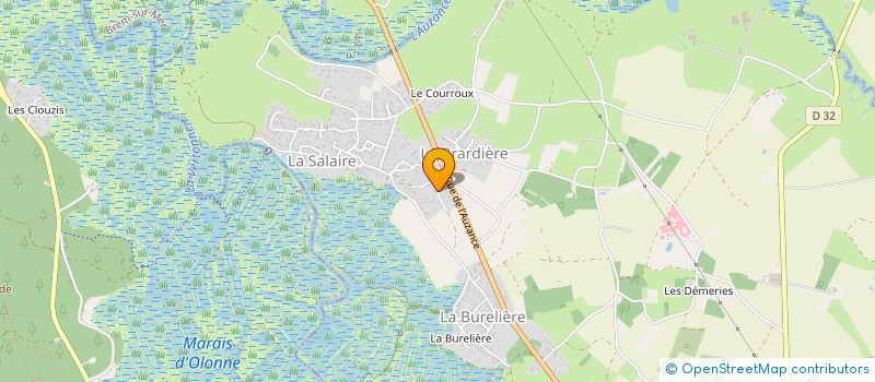 localisation de l'entreprise SCI LA BURELIERE à L'ILE-D'OLONNE