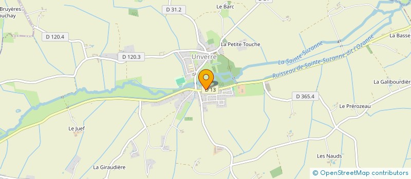 localisation de l'entreprise SCI LA BURELIERE à UNVERRE