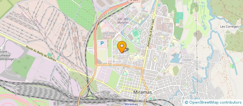 localisation de l'entreprise SCI LA BURZETTE à MIRAMAS