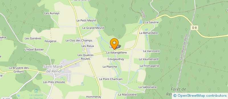 localisation de l'entreprise SCI LA BUTTE à SAINT-MARD-DE-RENO