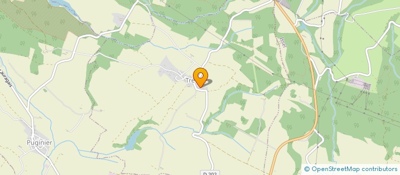 localisation de l'entreprise SCI LA BUZE  TREVILLE