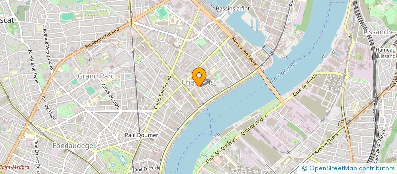 localisation de l'entreprise SCI LA CABANE 2308  BORDEAUX