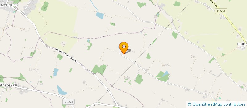 localisation de l'entreprise SCI LA CABANE  LIAS