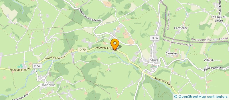 localisation de l'entreprise SCI LA CABANE  MARS