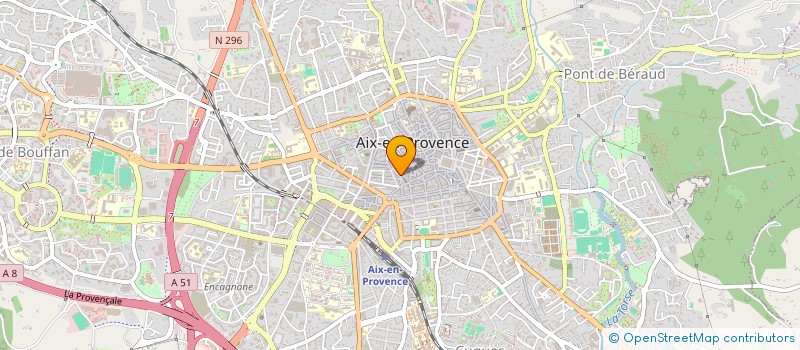 localisation de l'entreprise SCI LA CABANE DE NERIO ET STELLA à AIX-EN-PROVENCE