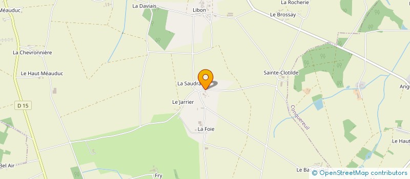 localisation de l'entreprise SCI LA CABANE DES POULBOTS  PIERRIC