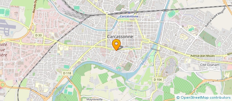 localisation de l'entreprise SCI LA CABANNE à CARCASSONNE