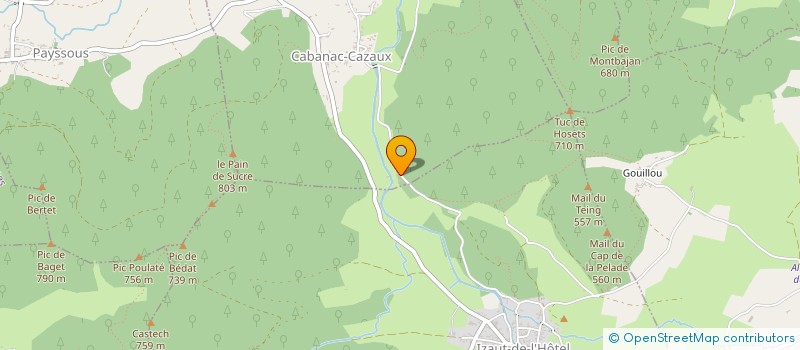 localisation de l'entreprise SCI LA CABAZAISE  CABANAC-CAZAUX