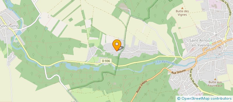 localisation de l'entreprise SCI LA CABOSSE  SONCHAMP