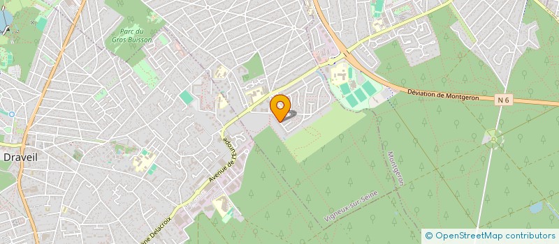 localisation de l'entreprise SCI LA CADIERE à VIGNEUX-SUR-SEINE
