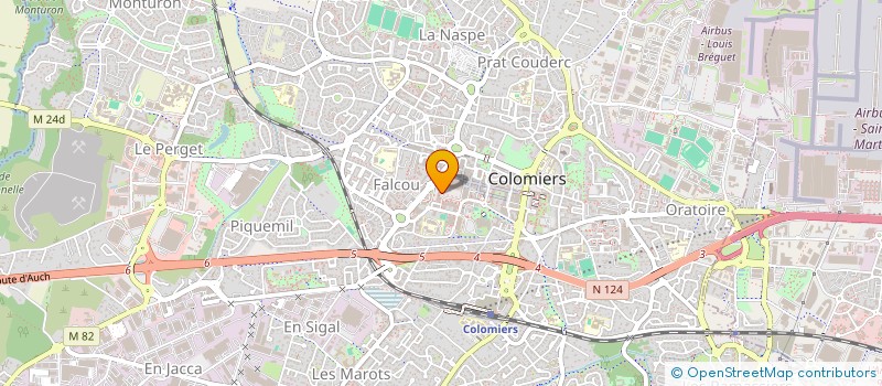 localisation de l'entreprise SCI LA CAGE A POULE à COLOMIERS