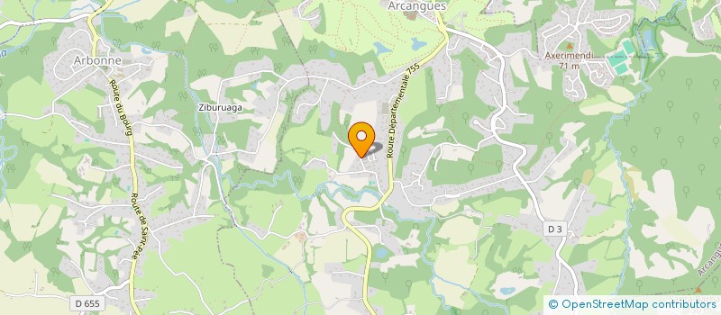 localisation de l'entreprise SCI LA CAGNOTTE à BAYONNE