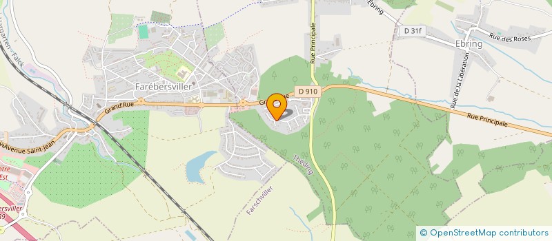 localisation de l'entreprise SCI LA CAGOUILLE  SCHMITTVILLER