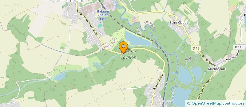 localisation de l'entreprise SCI LA CAILLE DE BUIS  CIRES-LES-MELLO