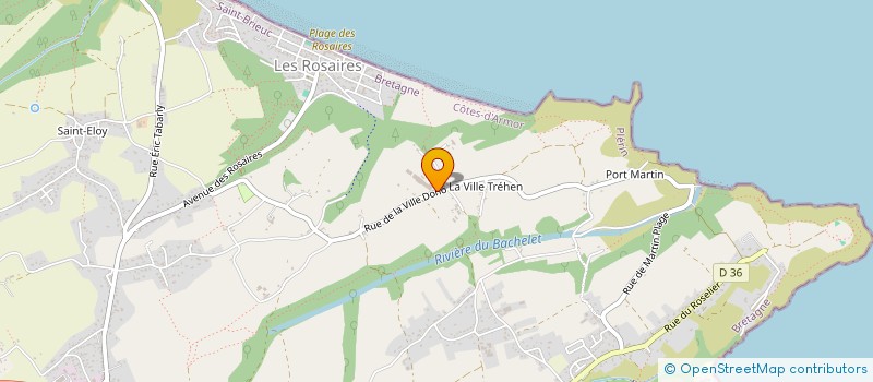 localisation de l'entreprise SCI LA CAILLE DES BOIS  PLERIN