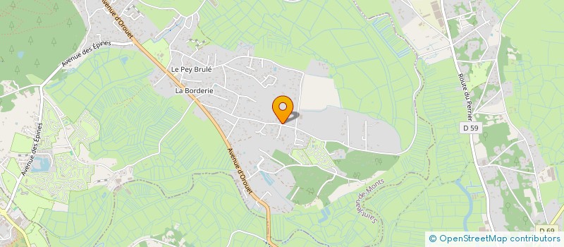 localisation de l'entreprise SCI LA CAILLETIERE  BEAUVOIR-SUR-MER