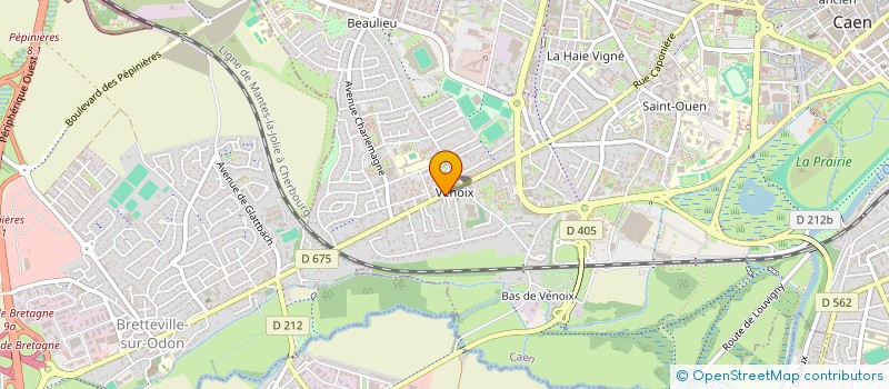 localisation de l'entreprise SCI LA CALADE à CAEN
