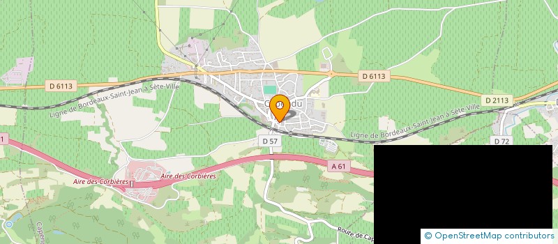 localisation de l'entreprise SCI LA CALADE  TOULON