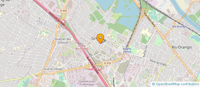 localisation de l'entreprise SCI LA CALLACOISE à GRIGNY