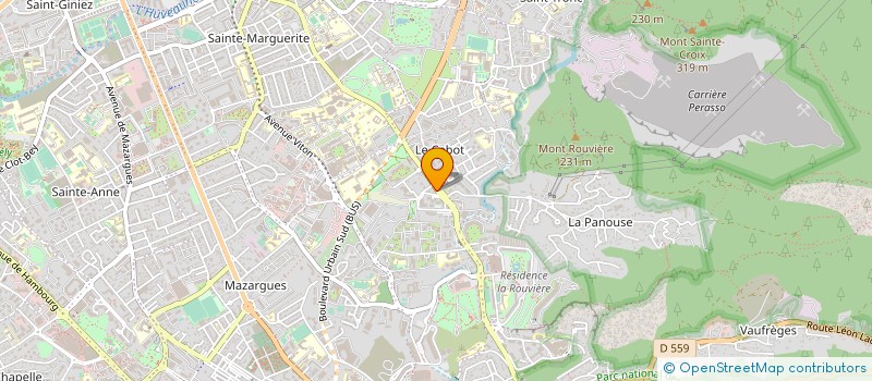 localisation de l'entreprise SCI LA CALVAISE à MARSEILLE
