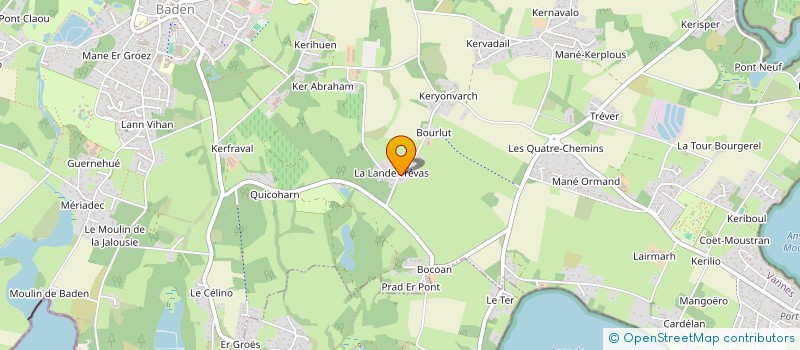 localisation de l'entreprise SCI LA CALYPSO  BADEN