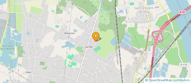 localisation de l'entreprise SCI LA CAMBRAISIENNE  AMBARES-ET-LAGRAVE