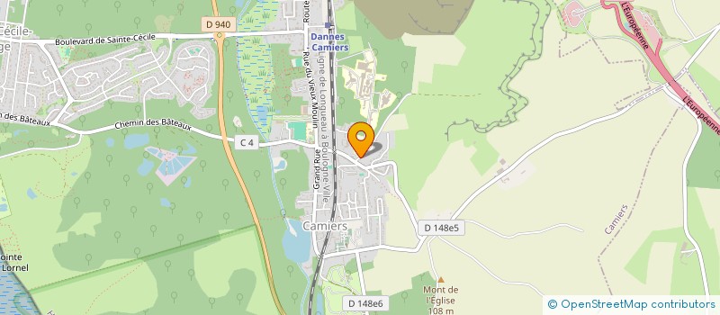 localisation de l'entreprise SCI LA CAMIELLOISE  CAMIERS