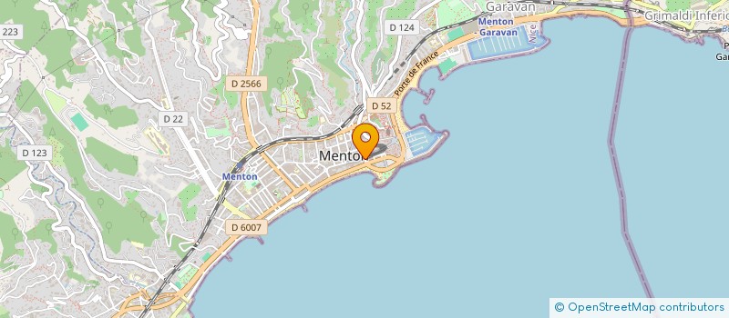 localisation de l'entreprise SCI LA CAMP à MENTON