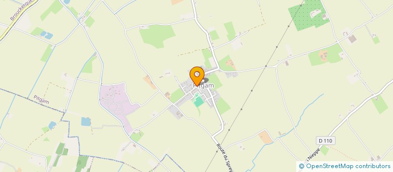 localisation de l'entreprise SCI LA CAMPAGNE  PITGAM