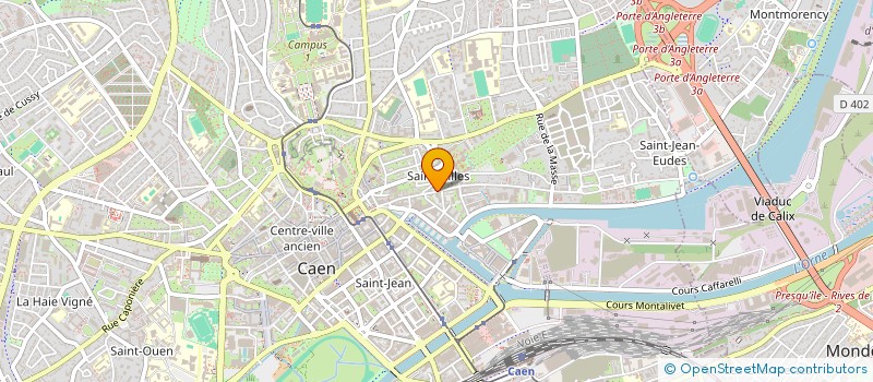 localisation de l'entreprise SCI LA CAMPAGNE  CAEN