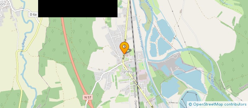 localisation de l'entreprise SCI LA CAMPINOISE  IGNEY