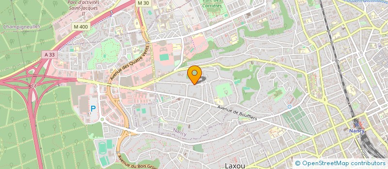 localisation de l'entreprise SCI LA CAMPUSSIENNE  LAXOU